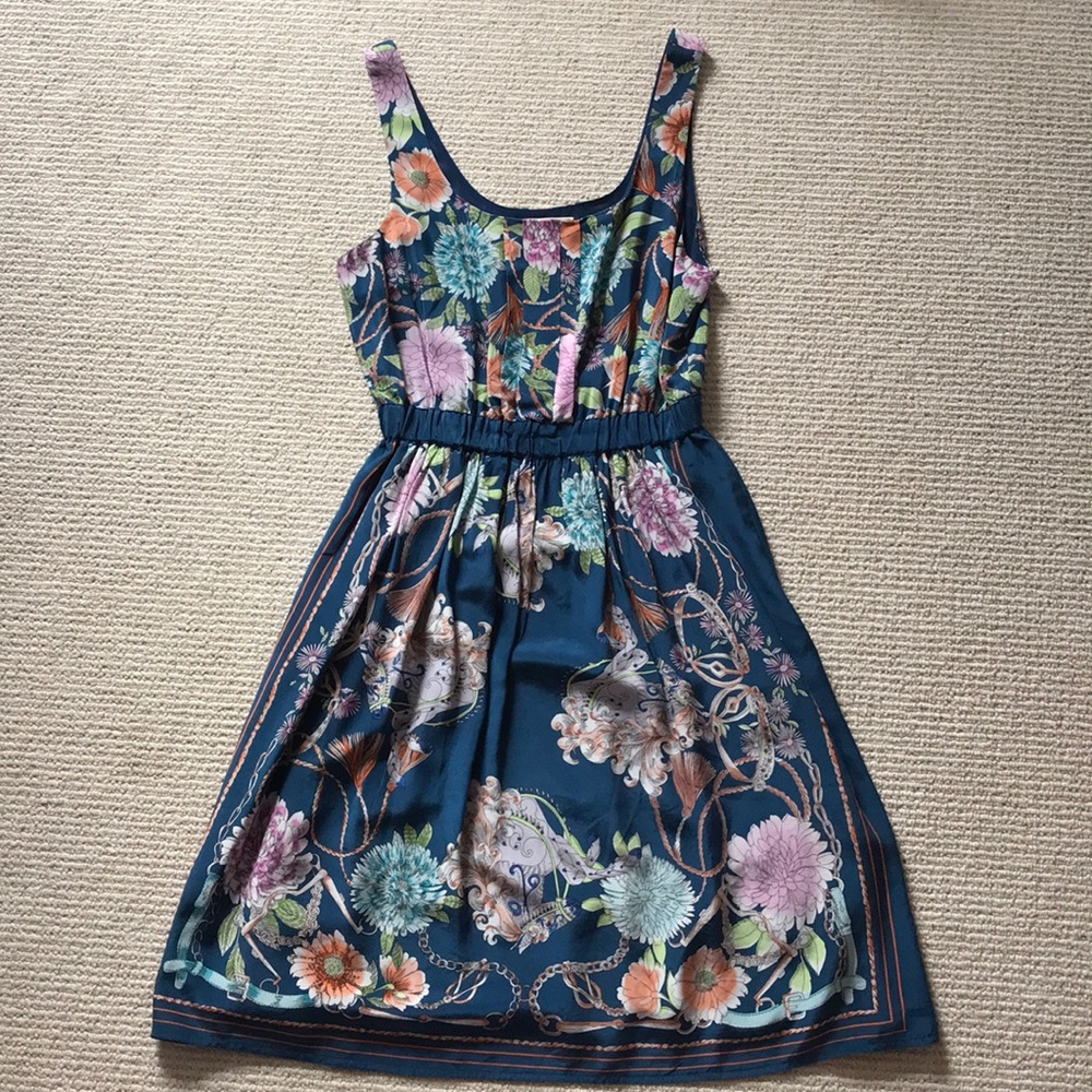 Anthropologie Silk Sundress